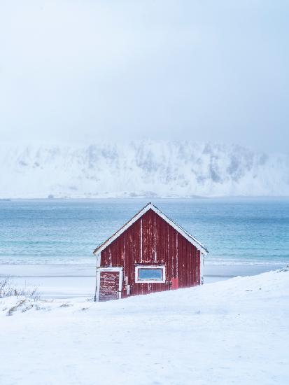 Fishermans hut Lofoten Norway