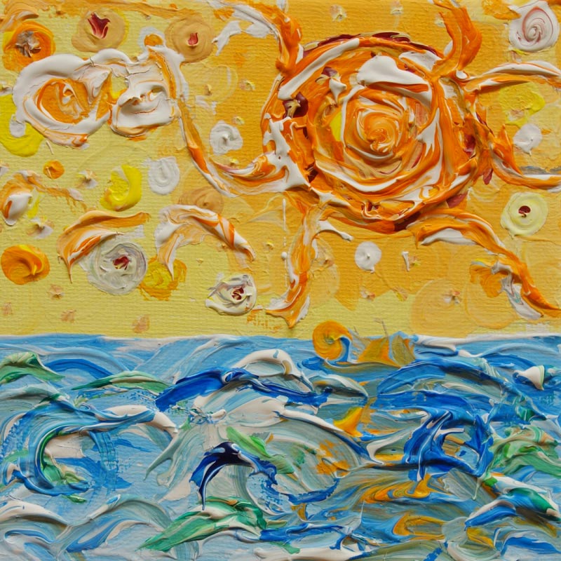 Sonne über dem Meer from Stephan  Rossmann