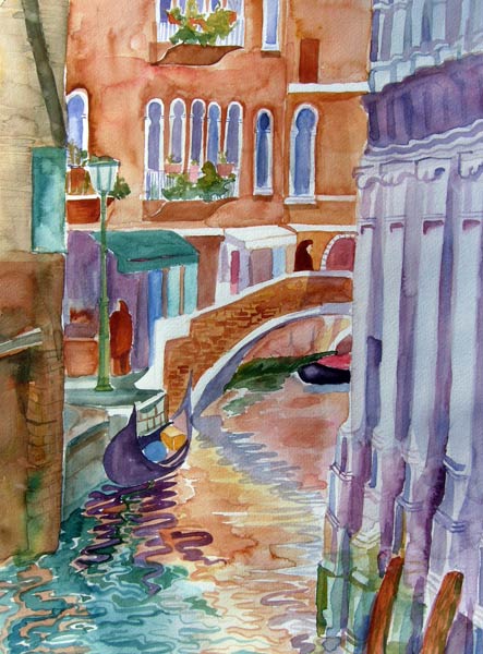 Venecian Canal from Mary Stubberfield