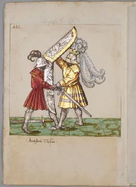 Illustration from The Tournament Book of Emperor Maximilian I
