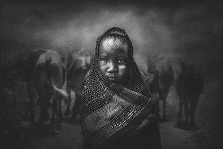 African girl from Caro