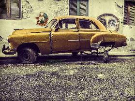 Old car/cat