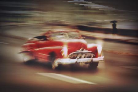 Vintage car,Havana Fantasy