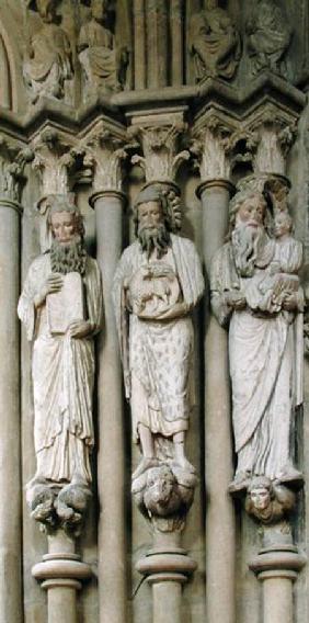 Jamb figures from the south portal