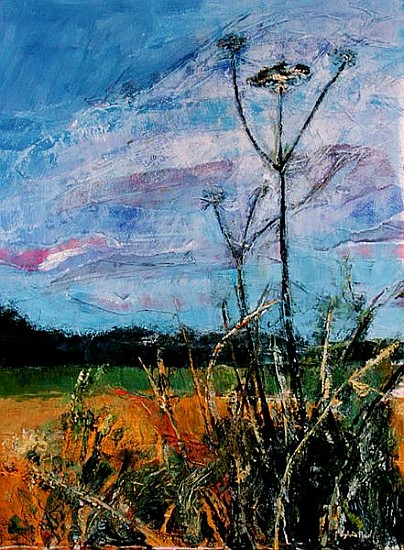 Field Corner (mixed media and collage on paper)  from Sylvia  Paul