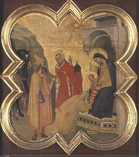 The Adoration of the Magi from Taddeo Gaddi