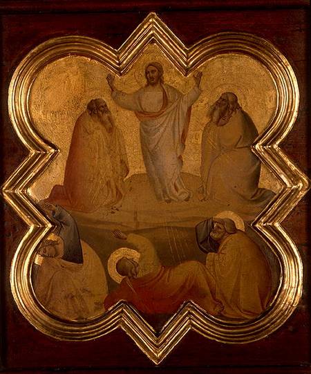 The Transfiguration (tempera & gold leaf on panel) from Taddeo Gaddi