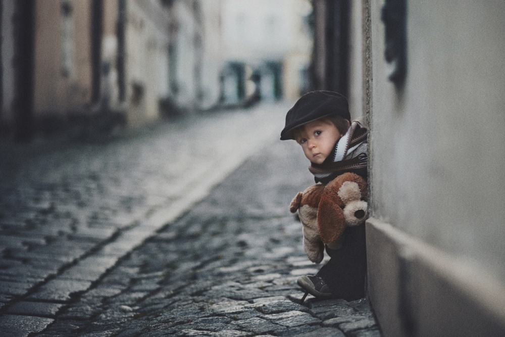 The little lonely boy from Tatyana Tomsickova