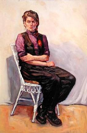 Portrait of a Woman, 1993 (oil on canvas) 