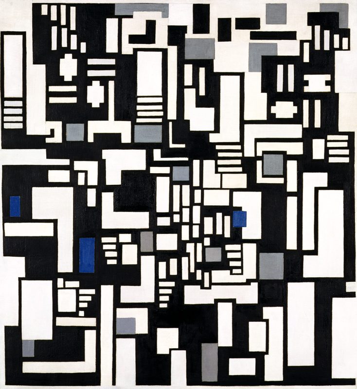 Composition IX, opus 18 from Theo van Doesburg