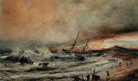 The Shipwreck from Théodore Gudin