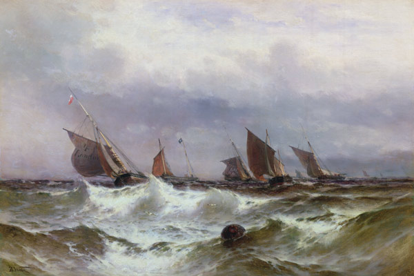 Dover Pilot and Fishing Boats from Theodore Weber