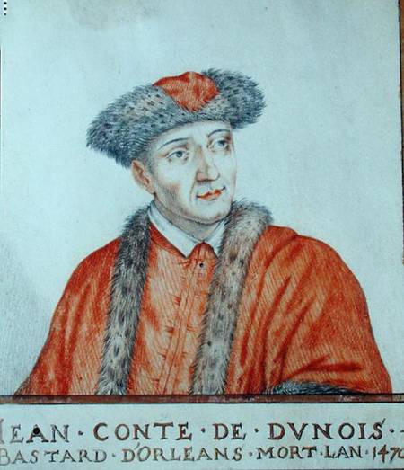 Jean d'Orleans (1409-68) Count of Dunois from Thierry Bellange