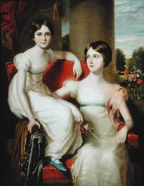 Portrait of Lady Caroline Augusta (d.1898) and Lady Henrietta (d.1860) Pelham-Clinton