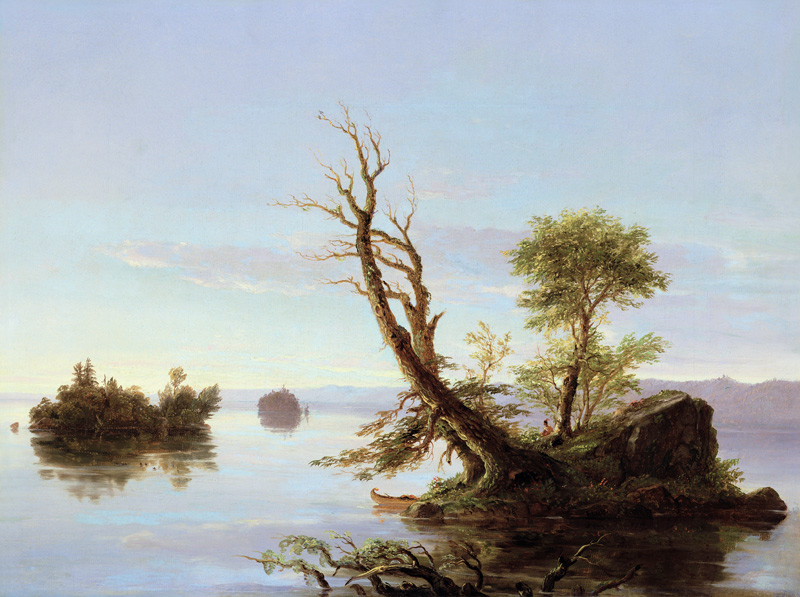 American Lake Scene from Thomas Cole
