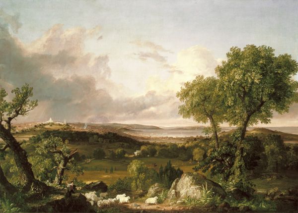 View of Boston from Thomas Cole