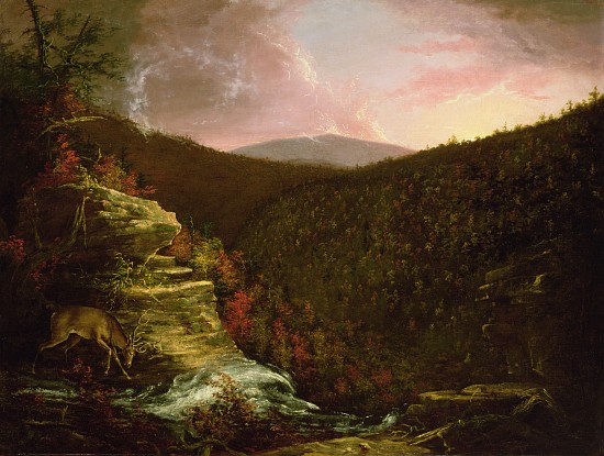 From the Top of Kaaterskill Falls from Thomas Cole