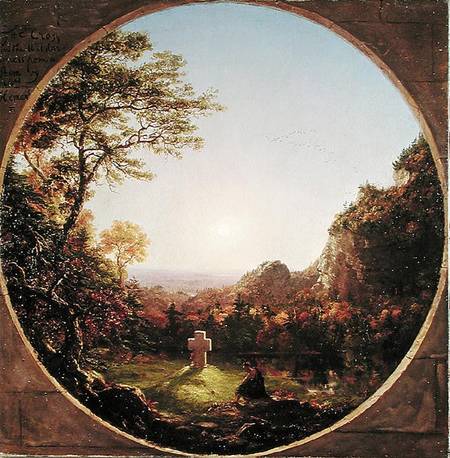 The Solitary Cross from Thomas Cole