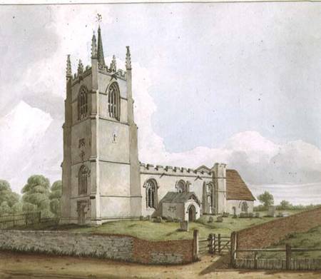 Great Barford Church, Bedfordshire from Thomas Fisher