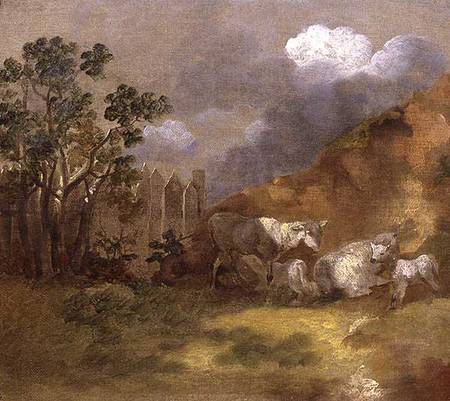 Landscape with Sheep from Thomas Gainsborough