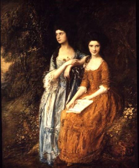 The Linley Sisters (Mrs. Sheridan and Mrs. Tickell) from Thomas Gainsborough