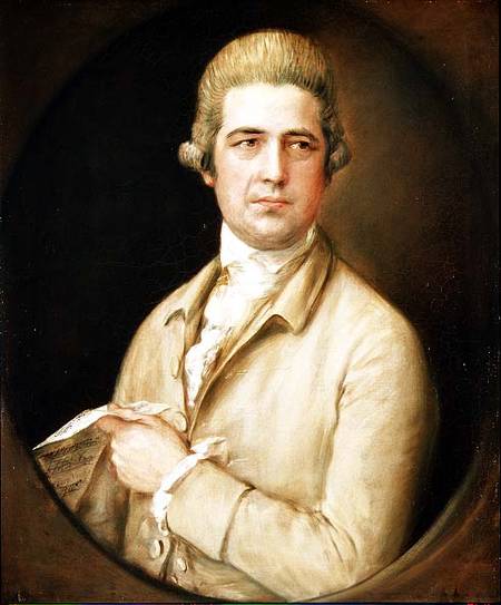 Thomas Linley the Elder (1732-95) from Thomas Gainsborough