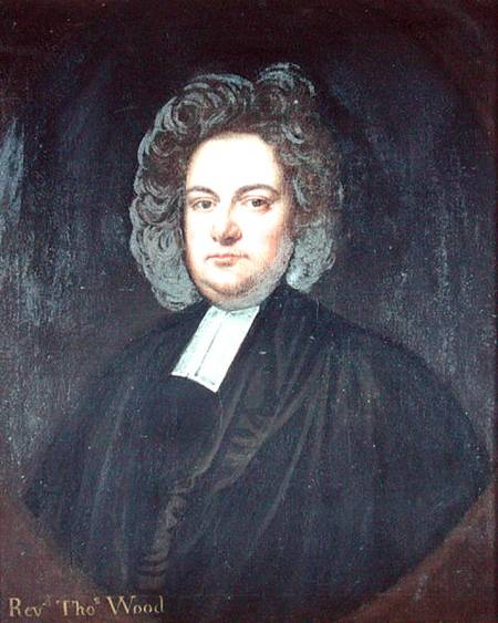 Portrait of Thomas Wood (1661-1722) from Thomas Gibson