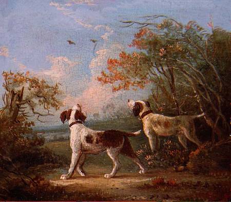 Spaniels in a landscape from Thomas Hand