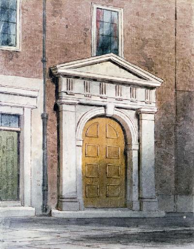 The Entrance to Masons'' Hall