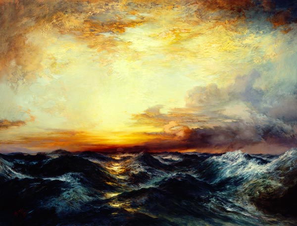 Sonnenuntergang über dem Pazifik from Thomas Moran