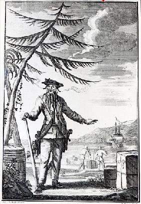 Captain Teach, commonly called Blackbeard, c.1734