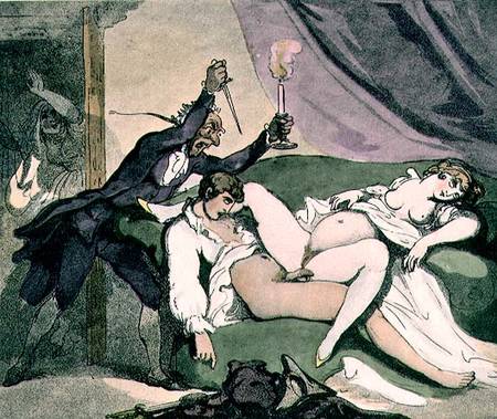 The Adulterers Discovered from Thomas Rowlandson