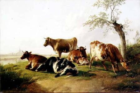 Cattle in a Landscape from Thomas Sidney Cooper