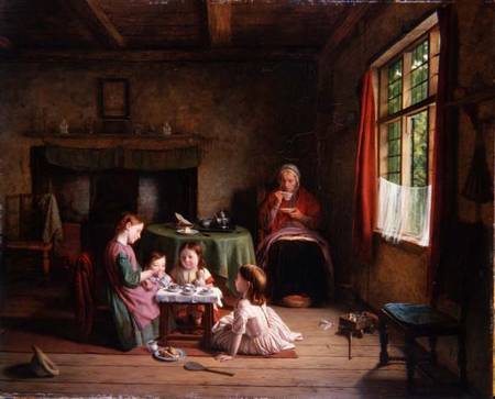A Tea Party from Thomas Webster