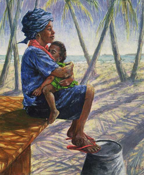 Mother Love, 2003 (oil on board)  from Tilly  Willis