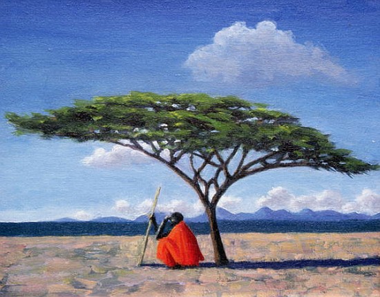 The Shady Tree, 1992 (oil on canvas)  from Tilly  Willis