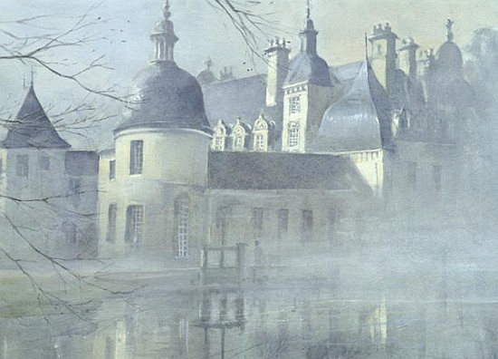 Chateau Tanlay, Tonnere, Burgundy (w/c on paper)  from Tim  Scott Bolton