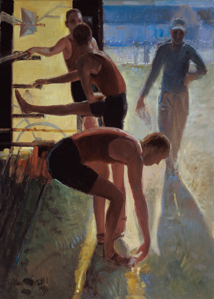 Limbering Up, 1993 (oil on canvas)  from Timothy  Easton