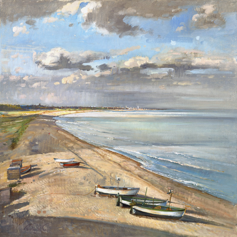 Towards Southwold from Timothy  Easton