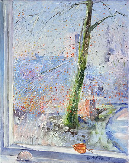 Beech Tree and Haw Frost, 1989 (oil on canvas)  from Timothy  Easton