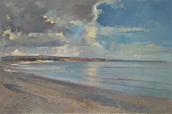 Reflected Clouds, Oxwich Beach, 2001 (oil on canvas)  from Timothy  Easton
