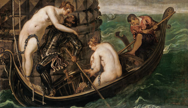 The rescue of the Arsinoë from Jacopo Robusti Tintoretto