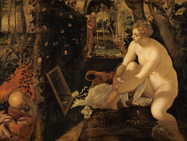 Susanna in the bath from Jacopo Robusti Tintoretto