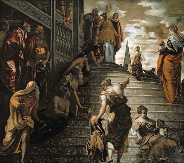 The Presentation of the Virgin from Jacopo Robusti Tintoretto