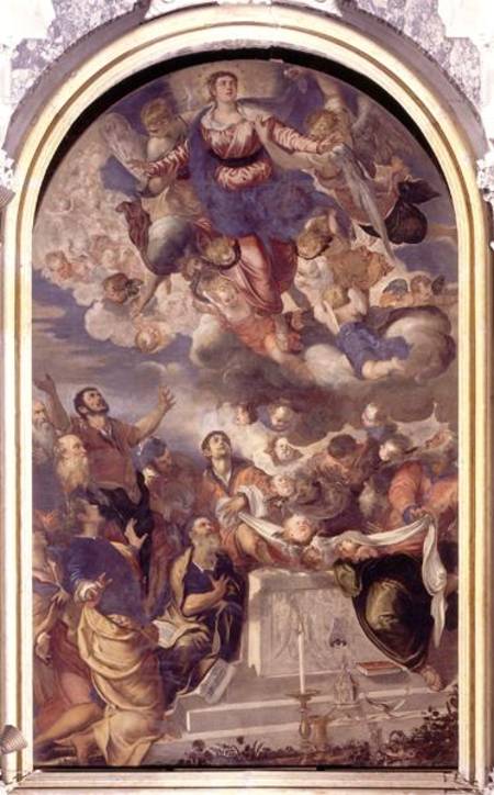 The Assumption of the Virgin from Jacopo Robusti Tintoretto