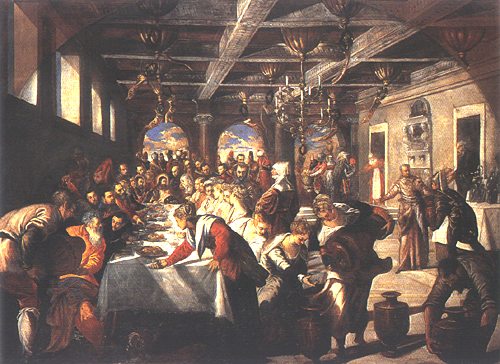 Wedding to Kanaa from Jacopo Robusti Tintoretto