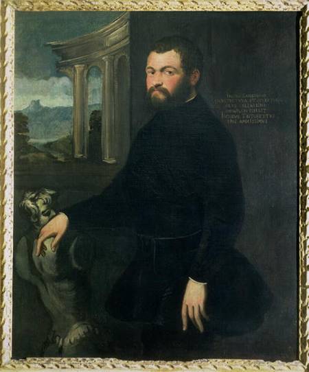 Jacopo Sansovino (1486-1570), originally Tatti, sculptor and State architect in Venice from Jacopo Robusti Tintoretto