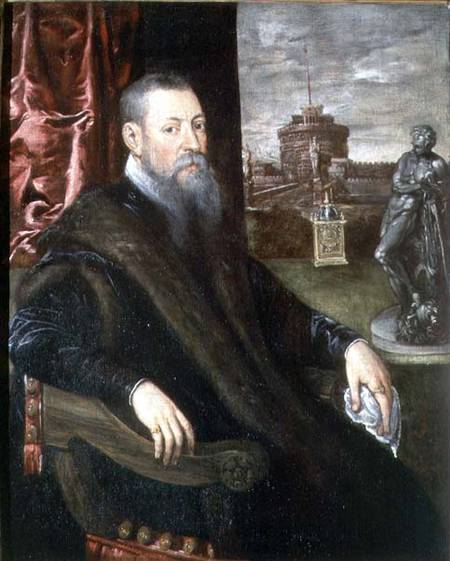 Portrait of an Art Collector from Jacopo Robusti Tintoretto