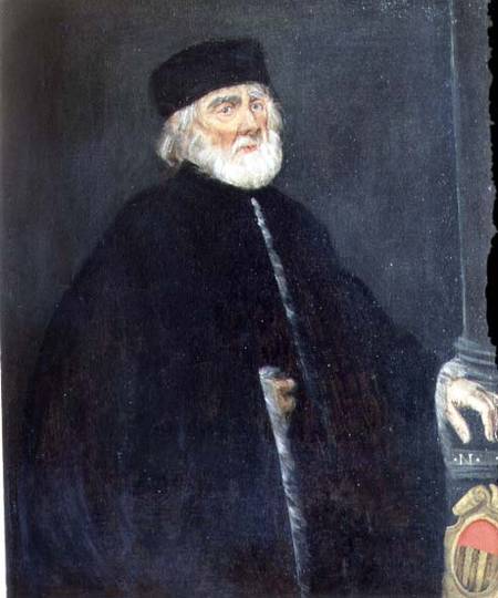 Portrait of the Procurator Nicolo Priuli from Jacopo Robusti Tintoretto