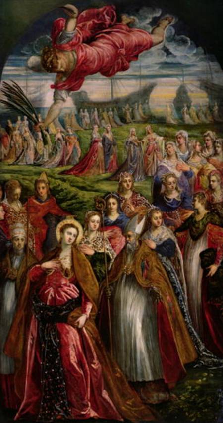 St. Ursula and the Eleven Thousand Virgins from Jacopo Robusti Tintoretto